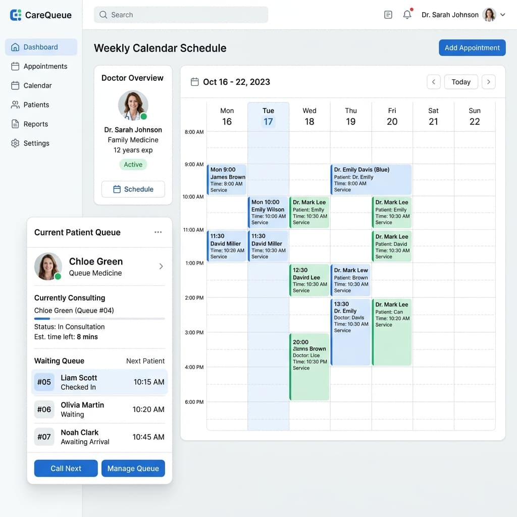 CareQueue — Local Clinic Appointment System